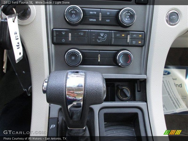 White Suede / Light Stone 2012 Ford Taurus SE