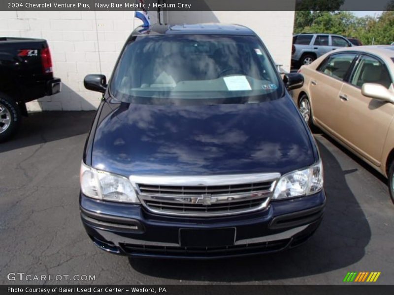 Navy Blue Metallic / Medium Gray 2004 Chevrolet Venture Plus
