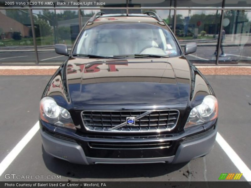 Black / Taupe/Light Taupe 2005 Volvo XC90 T6 AWD