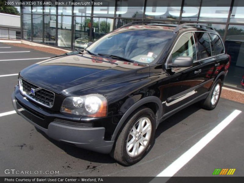 Black / Taupe/Light Taupe 2005 Volvo XC90 T6 AWD