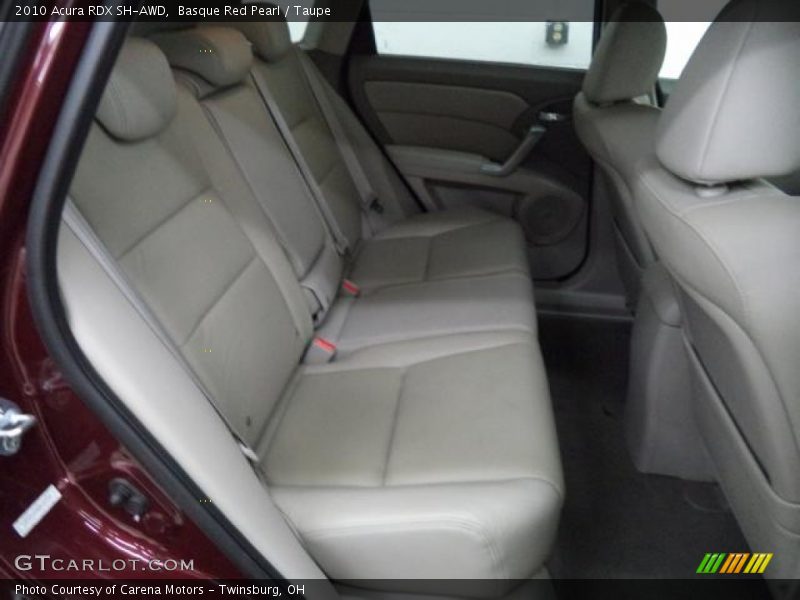 Basque Red Pearl / Taupe 2010 Acura RDX SH-AWD