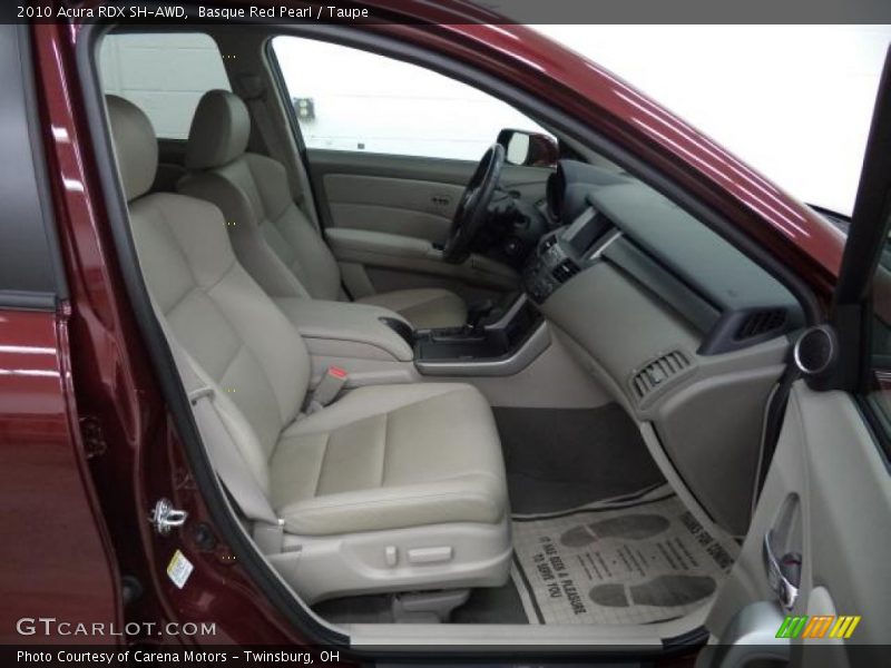 Basque Red Pearl / Taupe 2010 Acura RDX SH-AWD