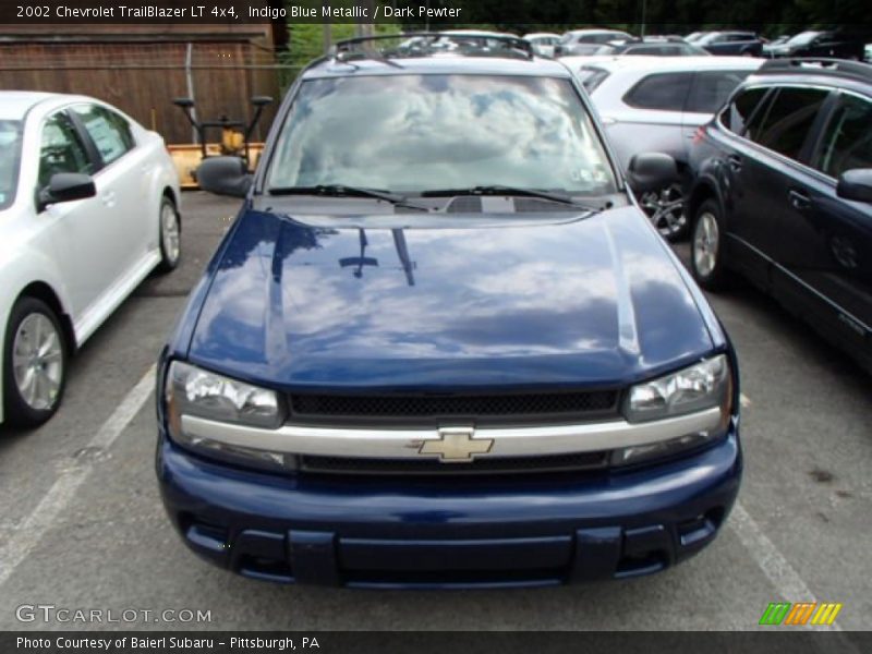 Indigo Blue Metallic / Dark Pewter 2002 Chevrolet TrailBlazer LT 4x4