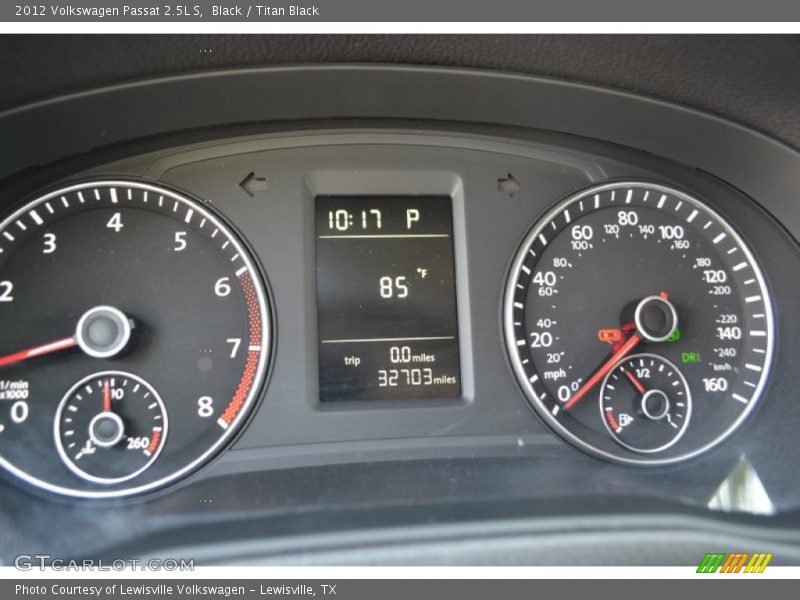 Black / Titan Black 2012 Volkswagen Passat 2.5L S
