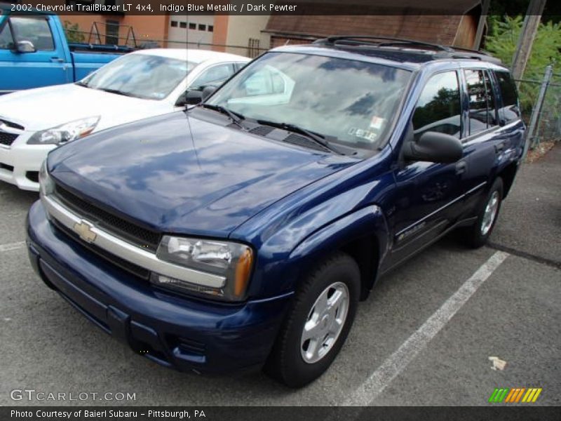 Indigo Blue Metallic / Dark Pewter 2002 Chevrolet TrailBlazer LT 4x4