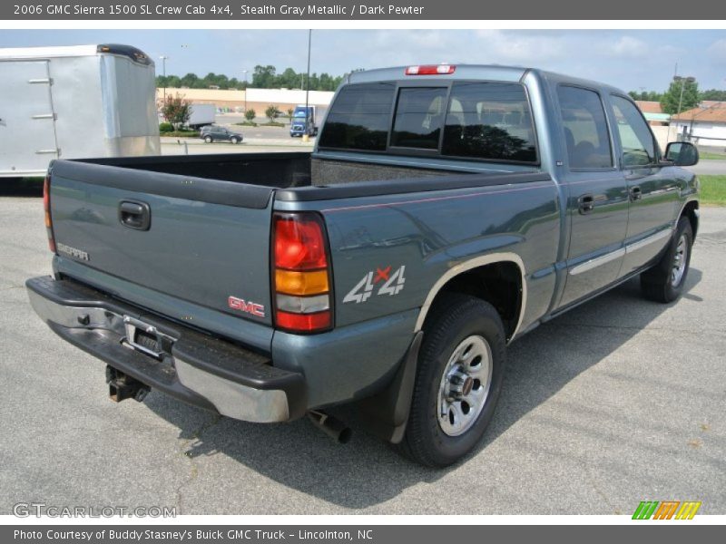 Stealth Gray Metallic / Dark Pewter 2006 GMC Sierra 1500 SL Crew Cab 4x4