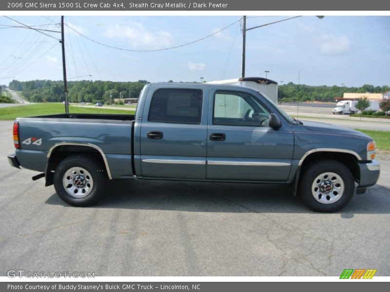 Stealth Gray Metallic / Dark Pewter 2006 GMC Sierra 1500 SL Crew Cab 4x4