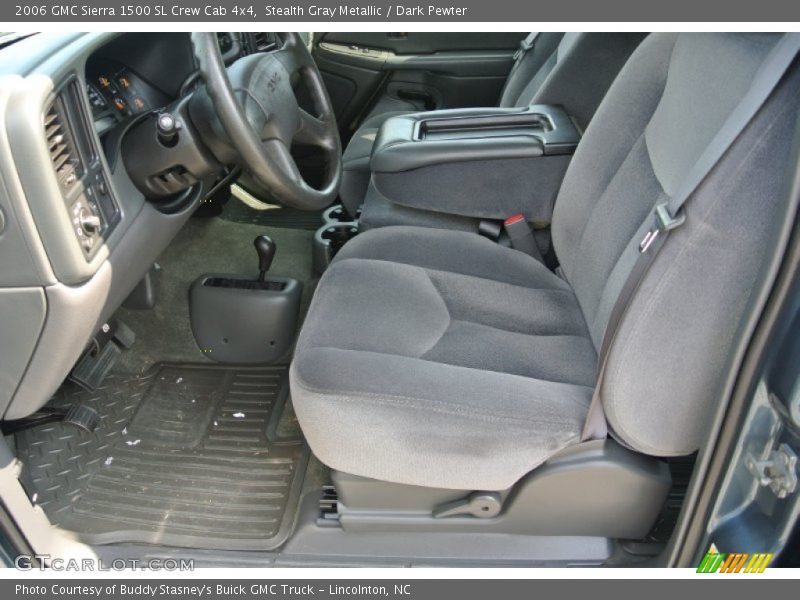 Stealth Gray Metallic / Dark Pewter 2006 GMC Sierra 1500 SL Crew Cab 4x4