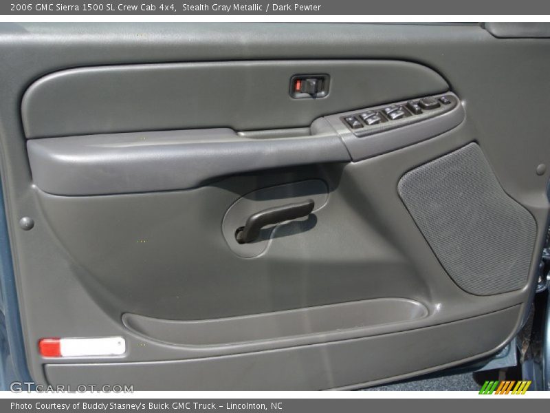 Stealth Gray Metallic / Dark Pewter 2006 GMC Sierra 1500 SL Crew Cab 4x4