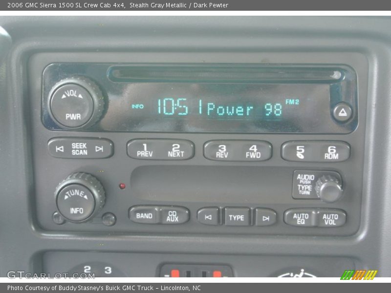 Stealth Gray Metallic / Dark Pewter 2006 GMC Sierra 1500 SL Crew Cab 4x4