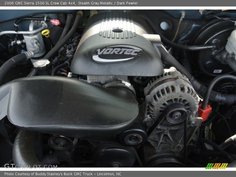Stealth Gray Metallic / Dark Pewter 2006 GMC Sierra 1500 SL Crew Cab 4x4
