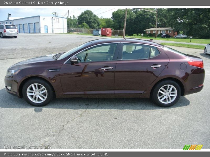  2012 Optima LX Dark Cherry