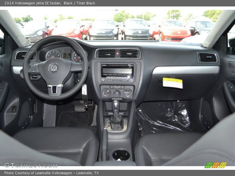 Dashboard of 2014 Jetta SE Sedan