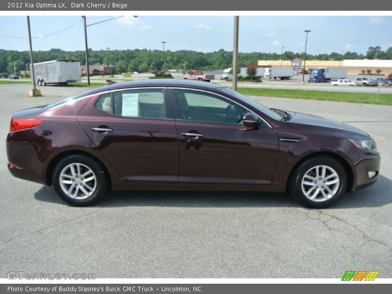 Dark Cherry / Beige 2012 Kia Optima LX