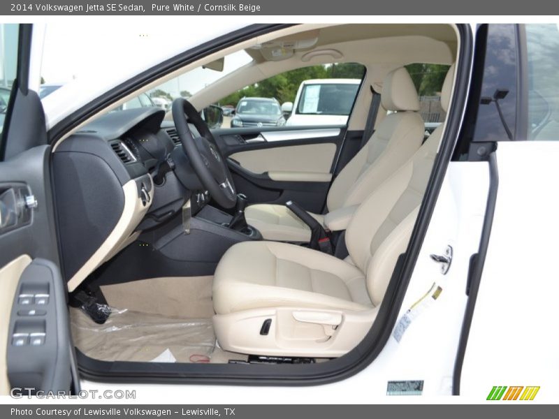  2014 Jetta SE Sedan Cornsilk Beige Interior