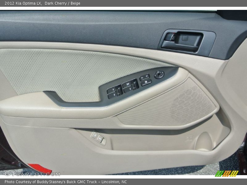 Dark Cherry / Beige 2012 Kia Optima LX