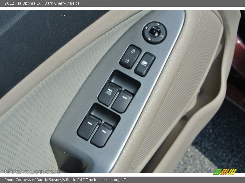 Dark Cherry / Beige 2012 Kia Optima LX