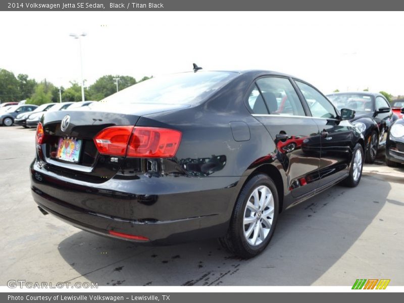 Black / Titan Black 2014 Volkswagen Jetta SE Sedan