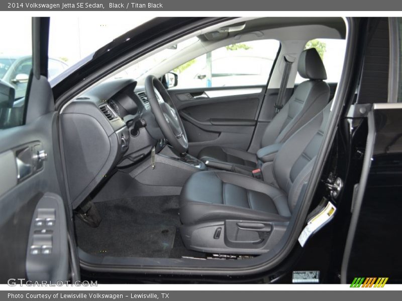  2014 Jetta SE Sedan Titan Black Interior