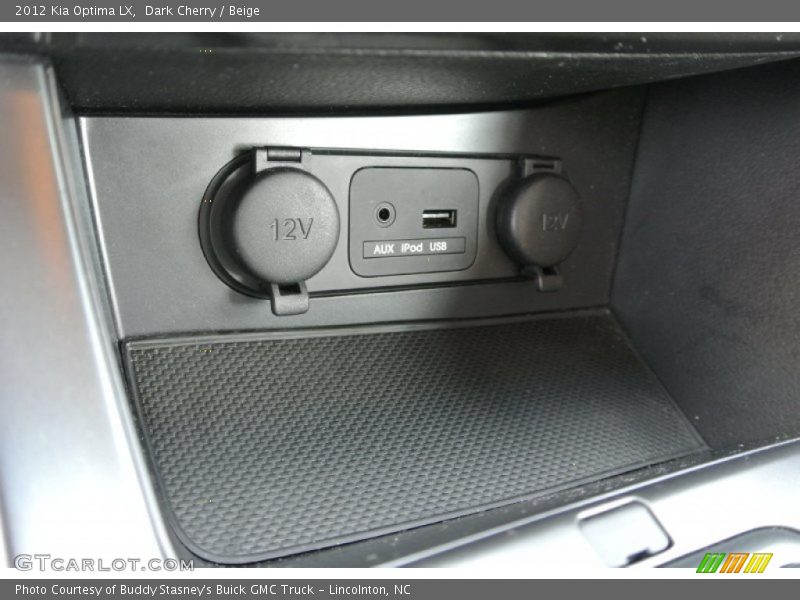 Dark Cherry / Beige 2012 Kia Optima LX