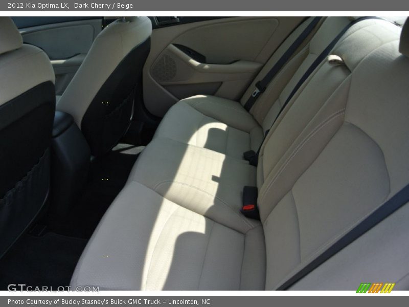 Dark Cherry / Beige 2012 Kia Optima LX