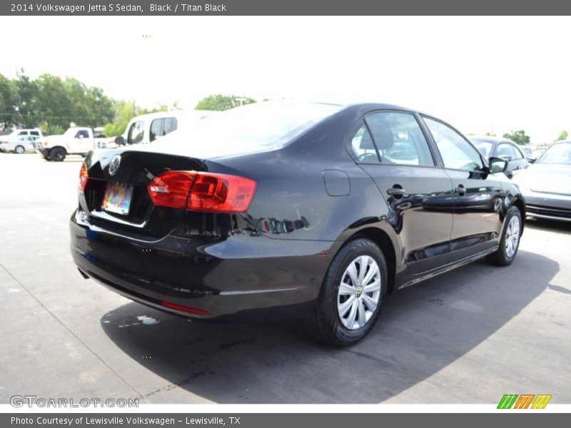 Black / Titan Black 2014 Volkswagen Jetta S Sedan