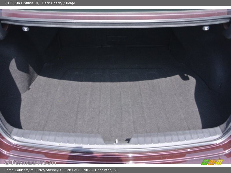 Dark Cherry / Beige 2012 Kia Optima LX