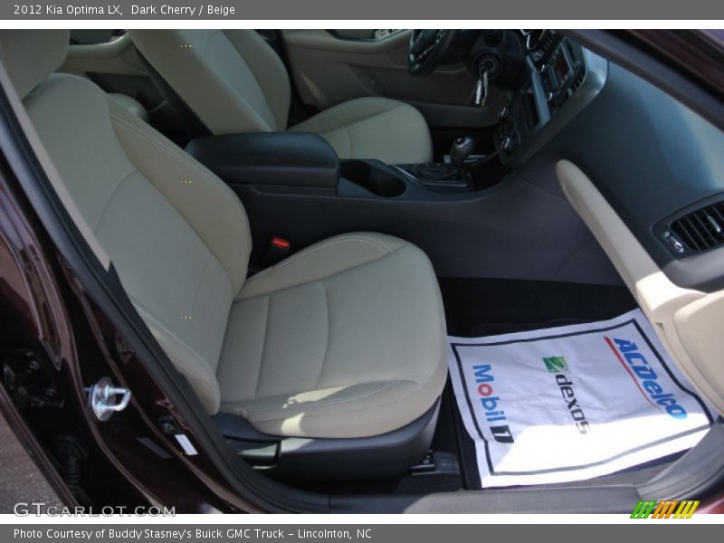 Dark Cherry / Beige 2012 Kia Optima LX