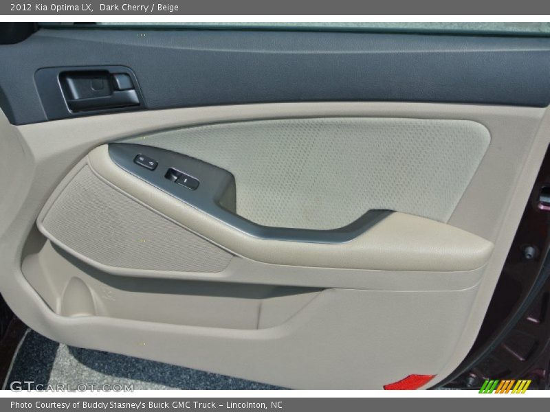 Dark Cherry / Beige 2012 Kia Optima LX