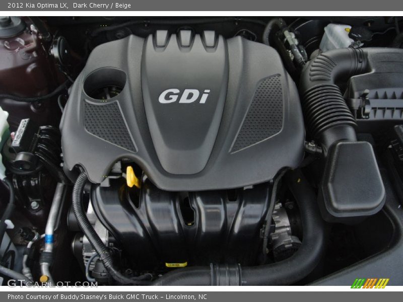  2012 Optima LX Engine - 2.4 Liter GDi DOHC 16-Valve VVT 4 Cylinder