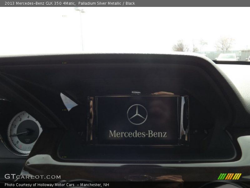 Palladium Silver Metallic / Black 2013 Mercedes-Benz GLK 350 4Matic