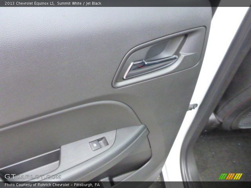 Summit White / Jet Black 2013 Chevrolet Equinox LS