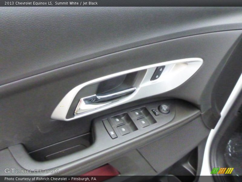 Summit White / Jet Black 2013 Chevrolet Equinox LS