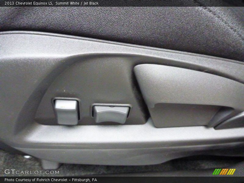 Summit White / Jet Black 2013 Chevrolet Equinox LS