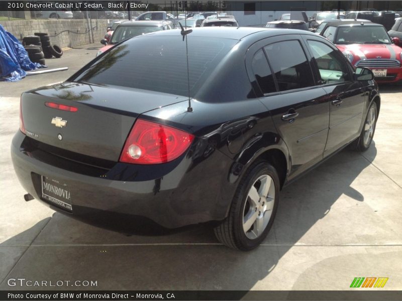 Black / Ebony 2010 Chevrolet Cobalt LT Sedan