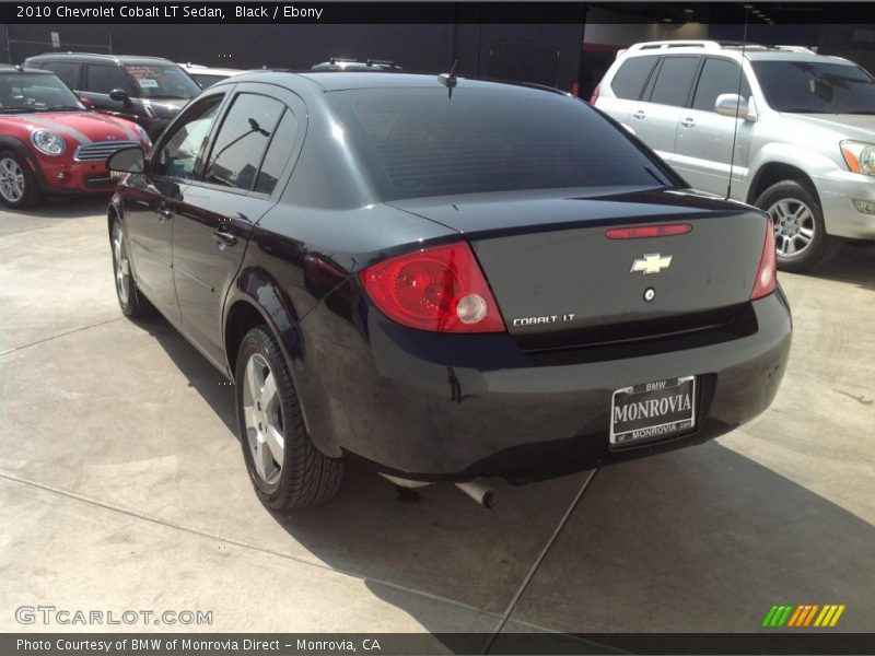 Black / Ebony 2010 Chevrolet Cobalt LT Sedan