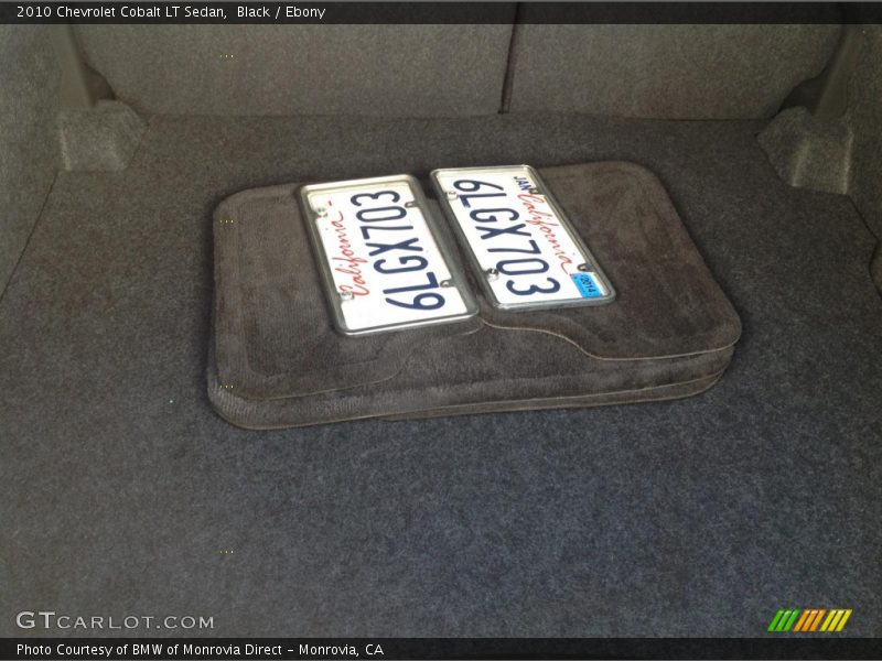 Black / Ebony 2010 Chevrolet Cobalt LT Sedan