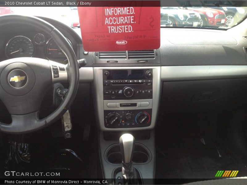 Black / Ebony 2010 Chevrolet Cobalt LT Sedan