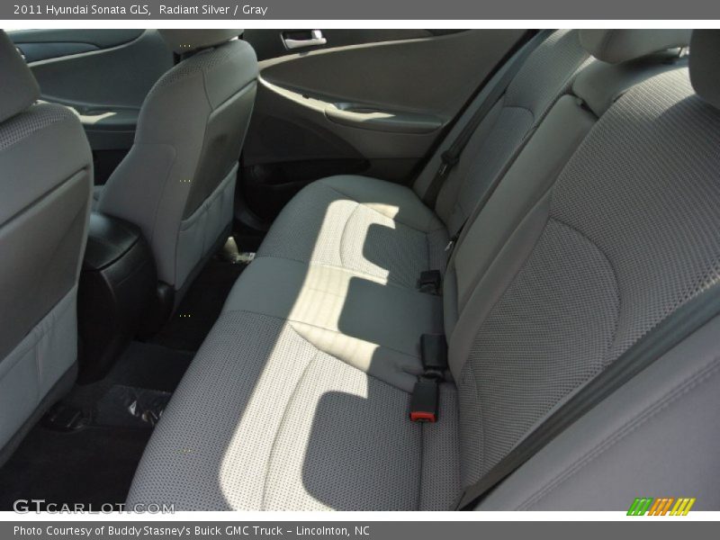 Radiant Silver / Gray 2011 Hyundai Sonata GLS