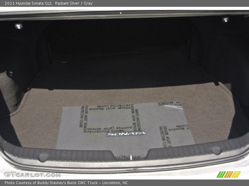 Radiant Silver / Gray 2011 Hyundai Sonata GLS