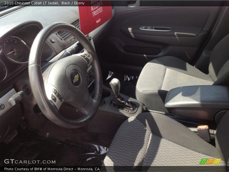 Black / Ebony 2010 Chevrolet Cobalt LT Sedan