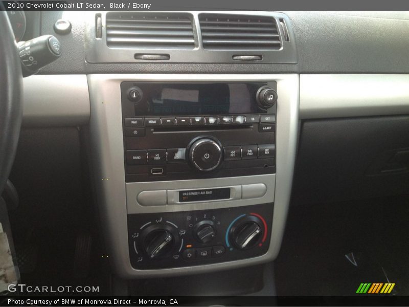 Black / Ebony 2010 Chevrolet Cobalt LT Sedan