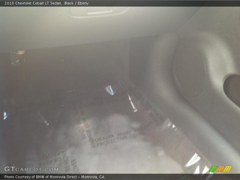 Black / Ebony 2010 Chevrolet Cobalt LT Sedan
