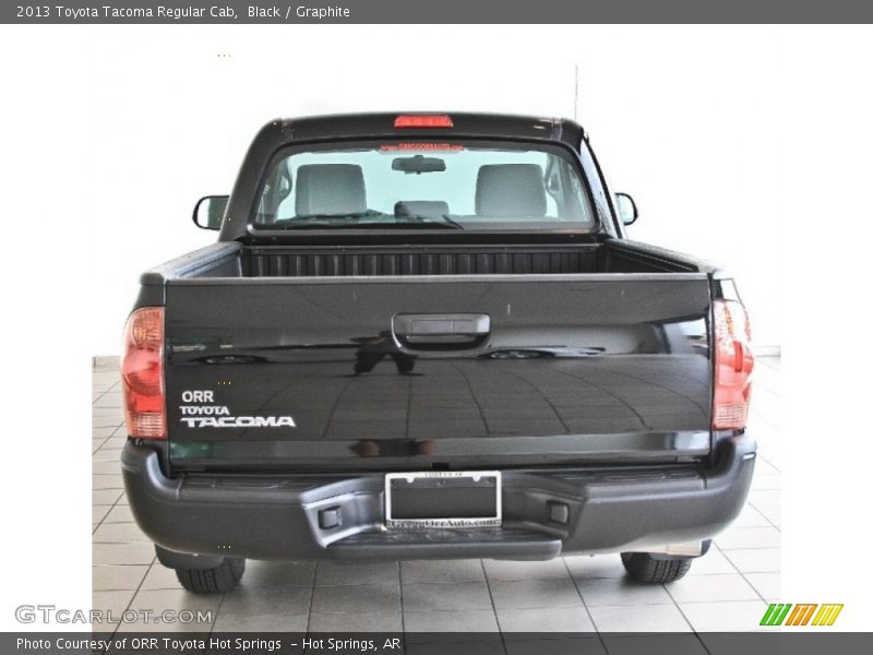 Black / Graphite 2013 Toyota Tacoma Regular Cab