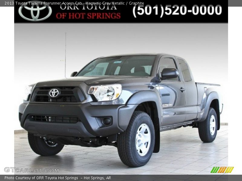Magnetic Gray Metallic / Graphite 2013 Toyota Tacoma Prerunner Access Cab