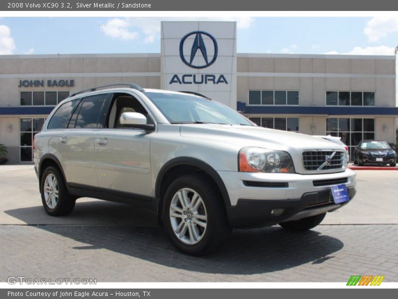 Silver Metallic / Sandstone 2008 Volvo XC90 3.2