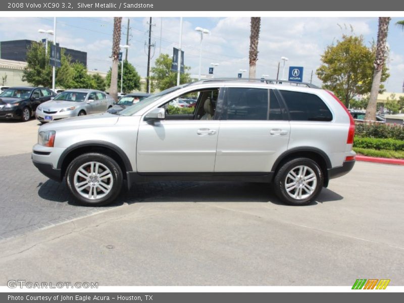 Silver Metallic / Sandstone 2008 Volvo XC90 3.2