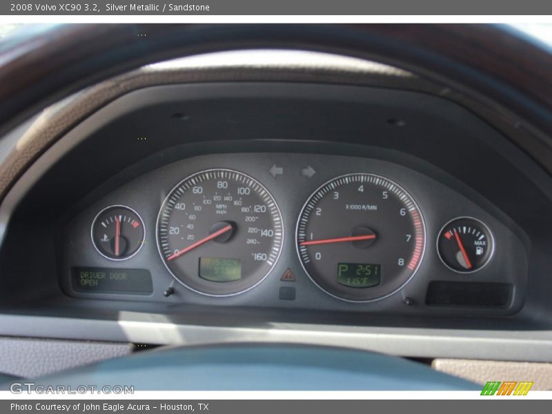 Silver Metallic / Sandstone 2008 Volvo XC90 3.2