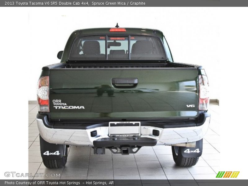 Spruce Green Mica / Graphite 2013 Toyota Tacoma V6 SR5 Double Cab 4x4