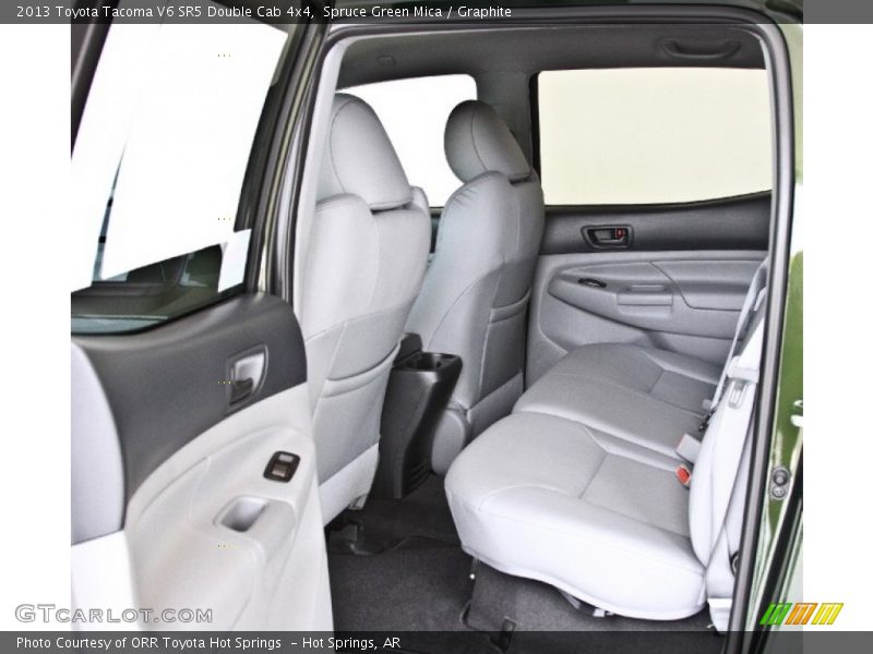 Spruce Green Mica / Graphite 2013 Toyota Tacoma V6 SR5 Double Cab 4x4
